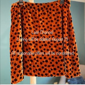 Madewell Leopard Skirt